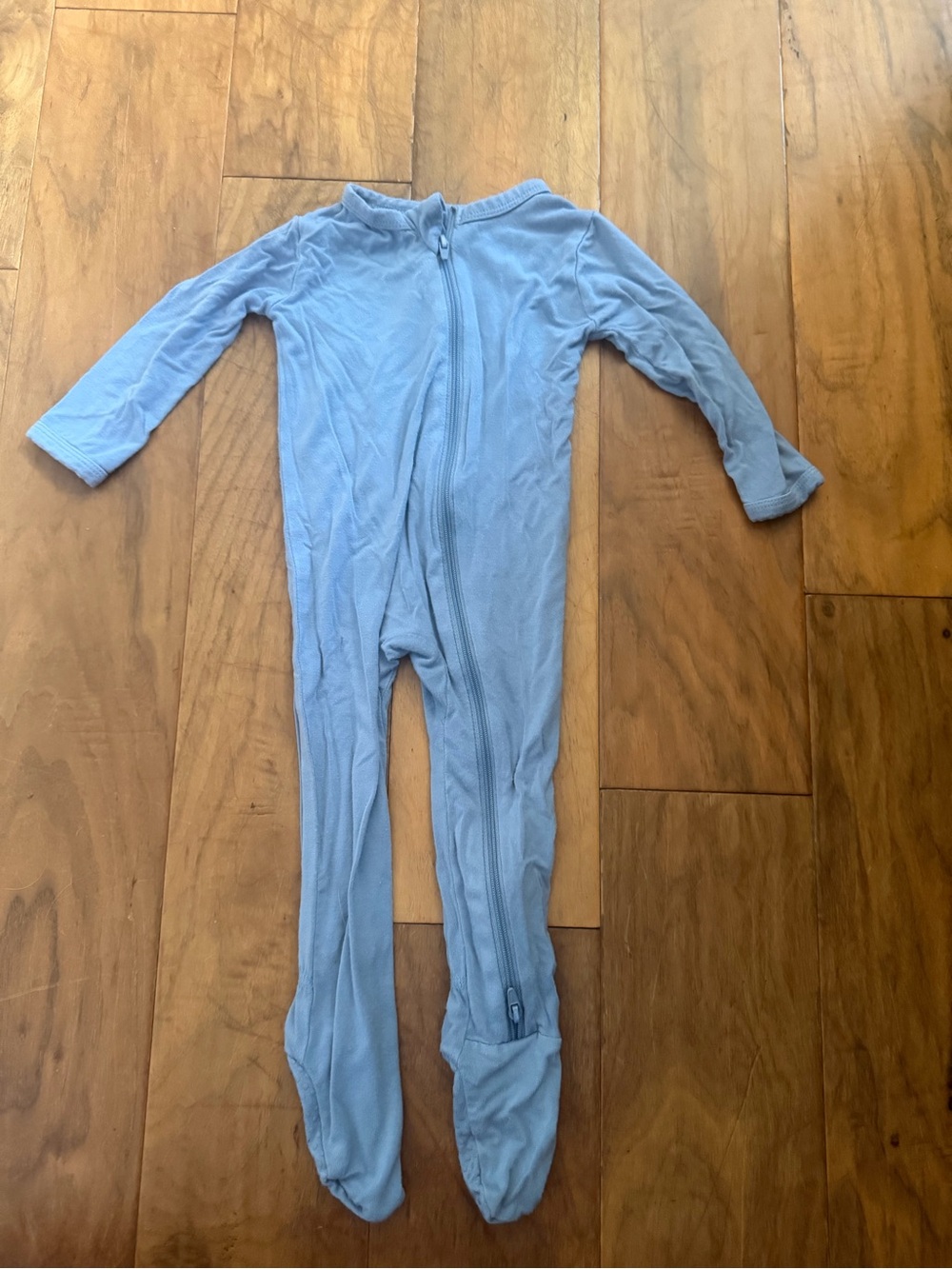 Kyte Light Blue Footed Kids One-Piece Pajamas size 6-12 months